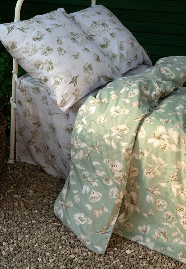 Mia Cara Постельное белье Евро - 50х70 Camilla Light Green - фото 3