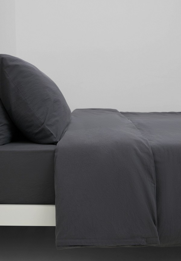 Morpheus Постельное белье Евро - Melange Crow - фото 2