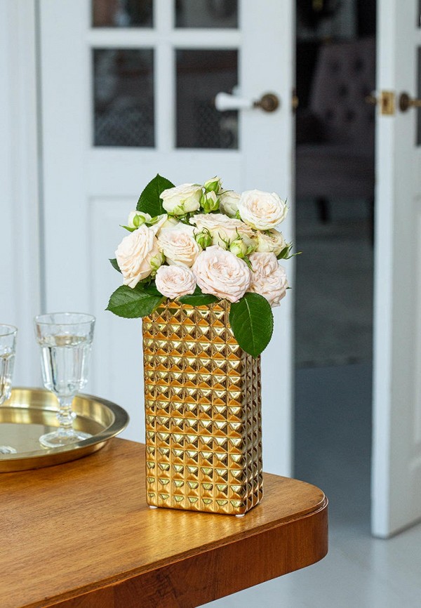 Mandarin Decor Ваза - Флоренция золото - фото 5