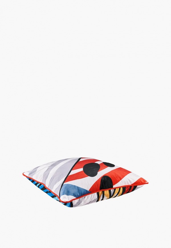 Moroshka Подушка декоративная - бархатная двусторонняя с принтом Iris, 50х50 см - фото 6