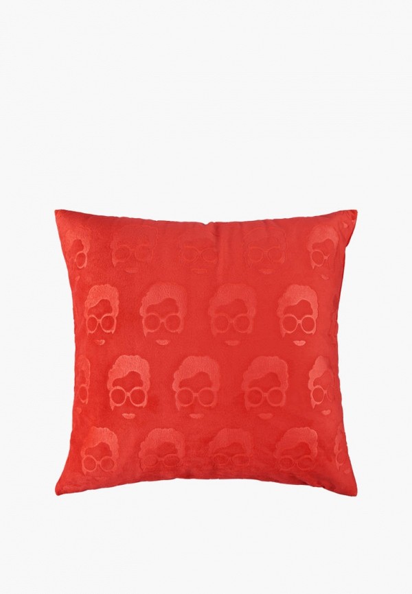 Moroshka Подушка декоративная - бархатная с тиснением Iris, 40х40 см - фото 1