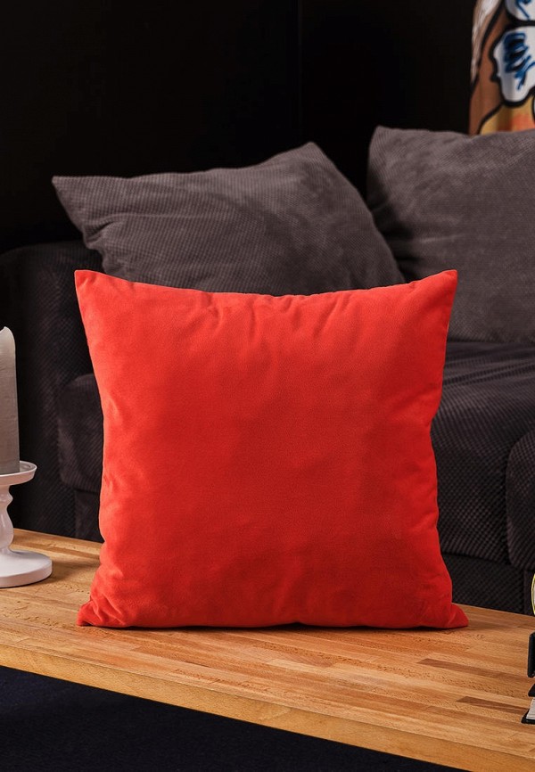 Moroshka Подушка декоративная - бархатная с тиснением Iris, 40х40 см - фото 4