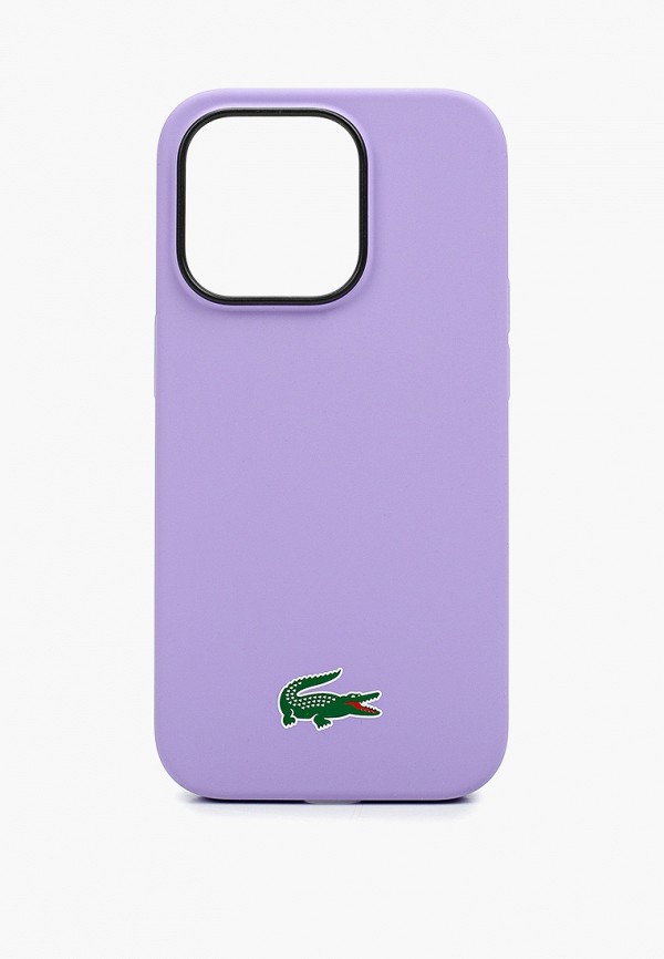 Lacoste Чехол для iPhone - 14 Pro, силиконовый Liquid Silicone, с MagSafe - фото 1