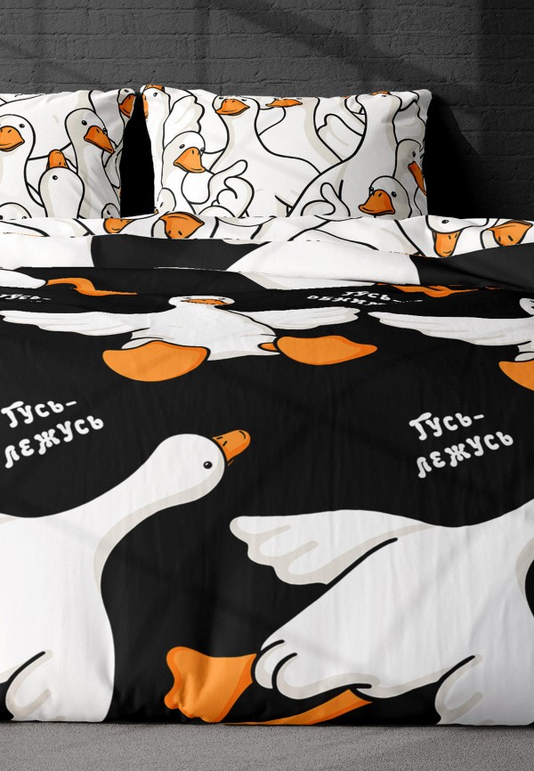 Crazy Getup Постельное белье 2-спальное - 50х70 Гусь-обнимусь - фото 2