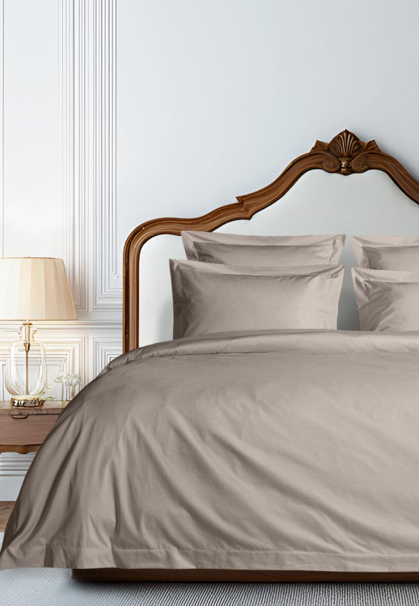 Bellehome Комплект наволочек - Стефания Cappucino 70х70 см 2 шт., сатин-премиум - фото 2