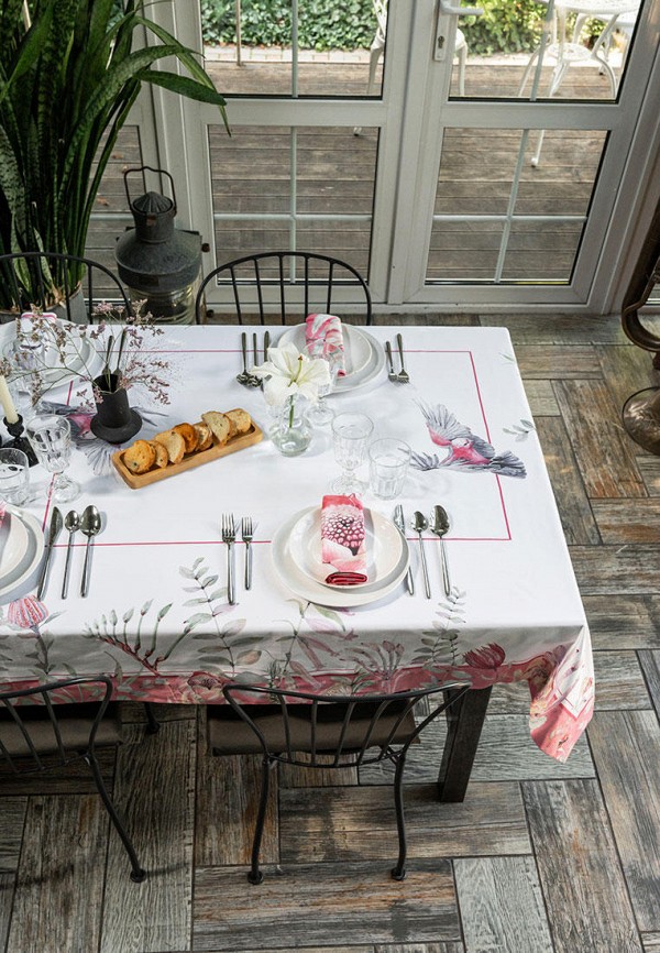 Bellehome Скатерть - Флора и фауна 140х170 - фото 3