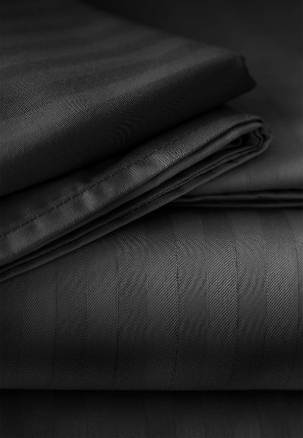 Пододеяльник 2-спальный Verossa Black, 180х215 см, цвет: черный ...