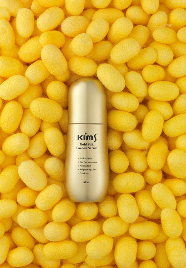 Kims Лосьон-сыворотка для лица - Gold Silk Cocoon Serum, 50 мл - фото 2