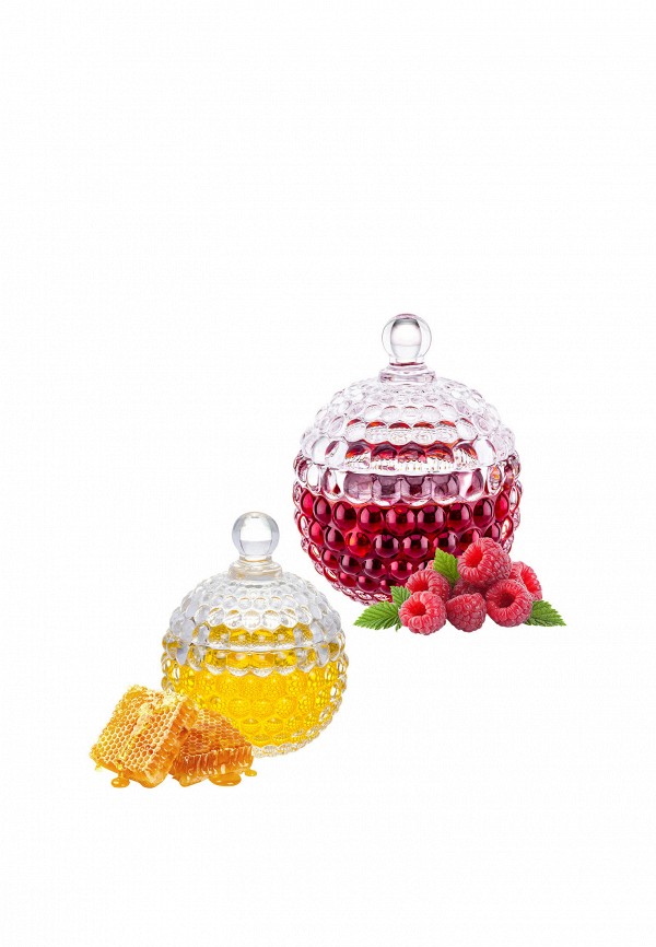 Elan Gallery Набор банок для хранения - 150 мл 8,5х8,5х11 см и 300 мл 11х11х13,5 см Пузырьки - фото 6