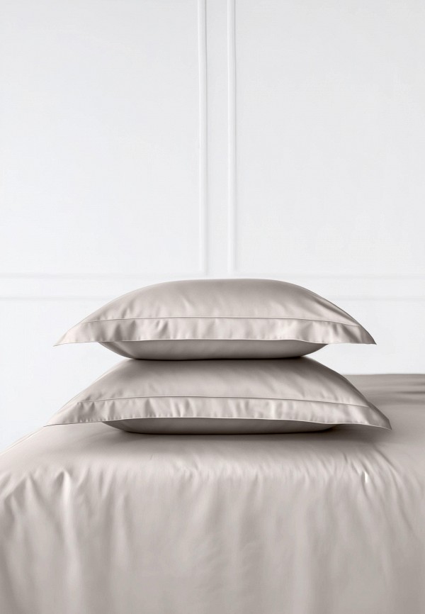 Bellehome Простыня Евро - на резинке Стефания Vanilla 200х200х30 сатин - фото 1