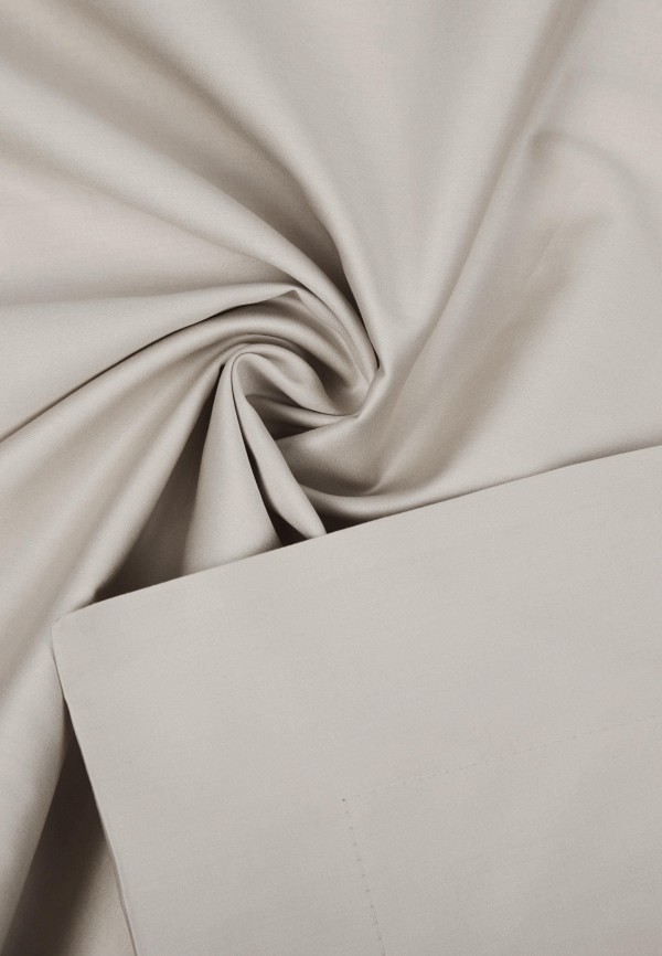 Bellehome Простыня Евро - на резинке Стефания Vanilla 200х200х30 сатин - фото 5