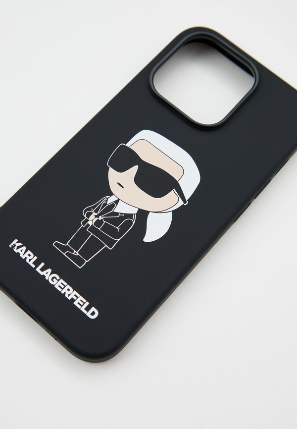 Karl Lagerfeld Чехол для iPhone - 14 Pro, силиконовый - фото 2