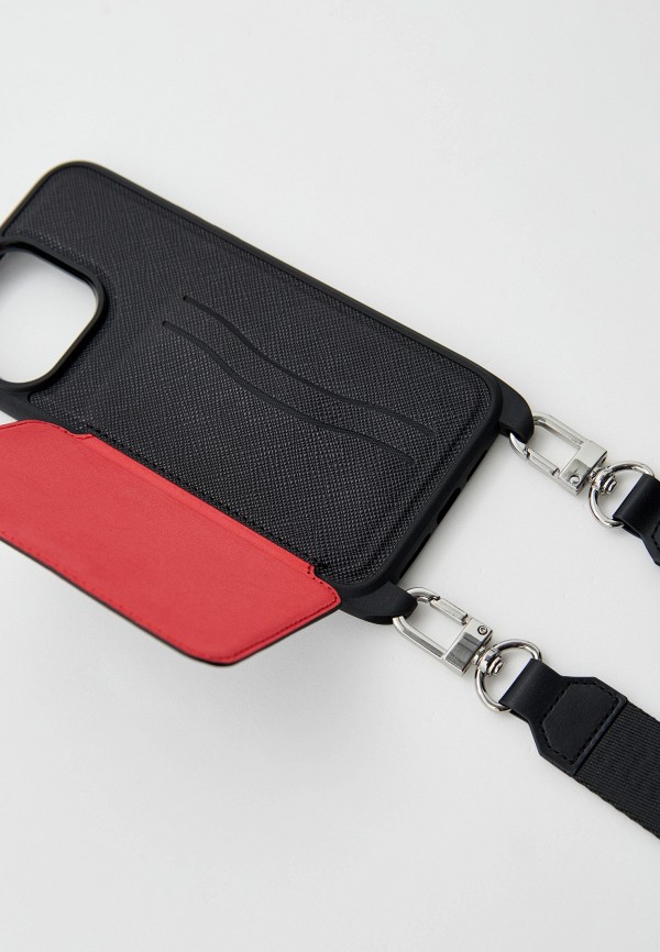 Karl Lagerfeld Чехол для iPhone - 14 Pro Max, кросс-боди с кардслотом - фото 3