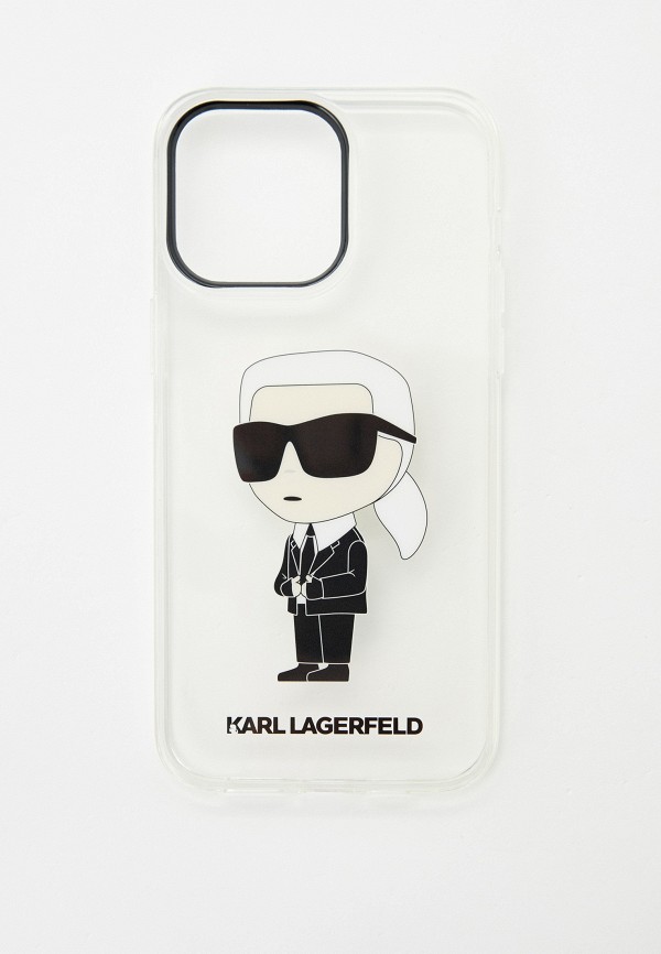Karl Lagerfeld Чехол для iPhone - 14 Pro Max, с принтом IML Design - фото 1