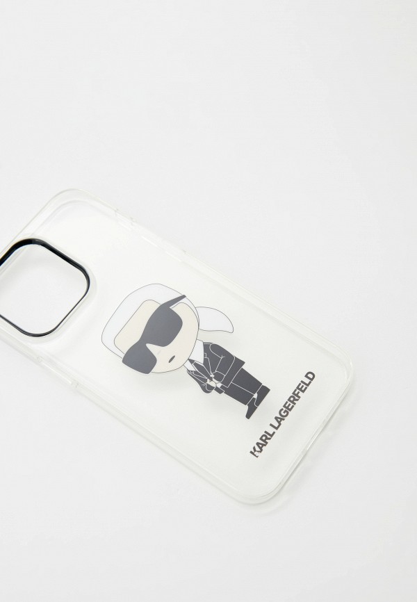 Karl Lagerfeld Чехол для iPhone - 14 Pro Max, с принтом IML Design - фото 2