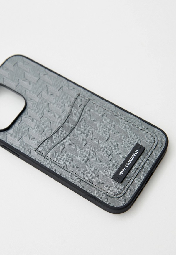 Karl Lagerfeld Чехол для iPhone - 14 Pro Max, с кардслотом - фото 2
