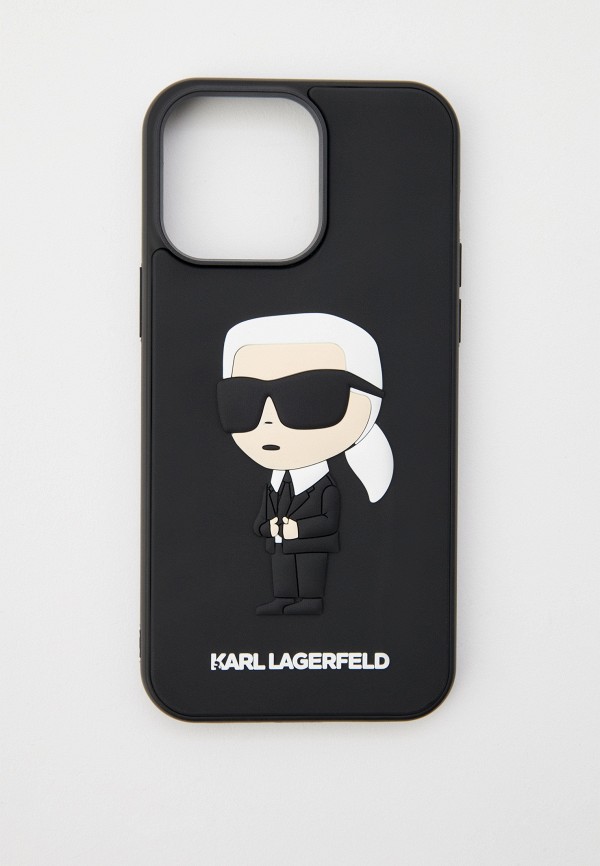 Karl Lagerfeld Чехол для iPhone - 14 Pro Max, с объемным принтом 3D Rubber - фото 1