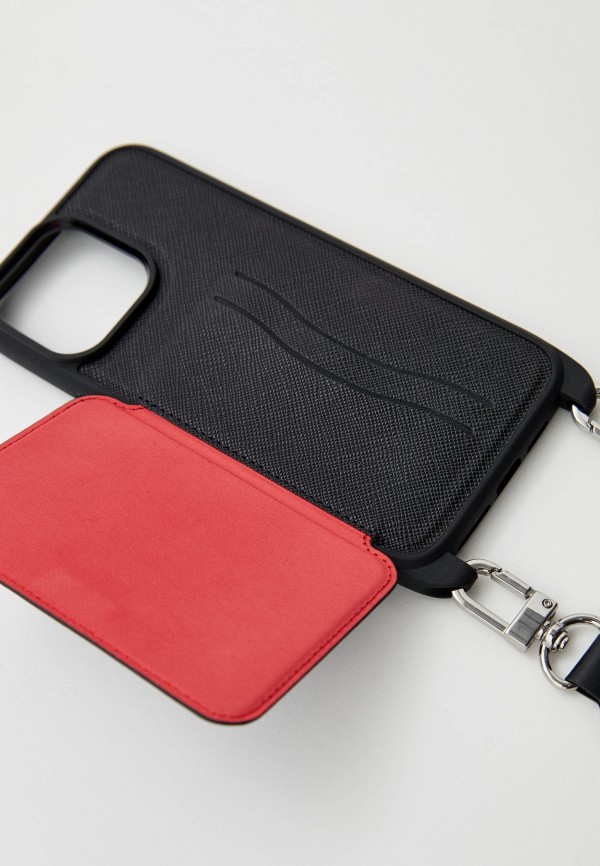 Karl Lagerfeld Чехол для iPhone - 14 Pro Max, кросс-боди с кардслотом - фото 3