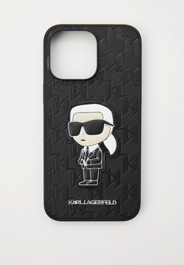 Чехол для iPhone Karl Lagerfeld 14 Pro Max, цвет: черный, MP002XU0CZPF ...