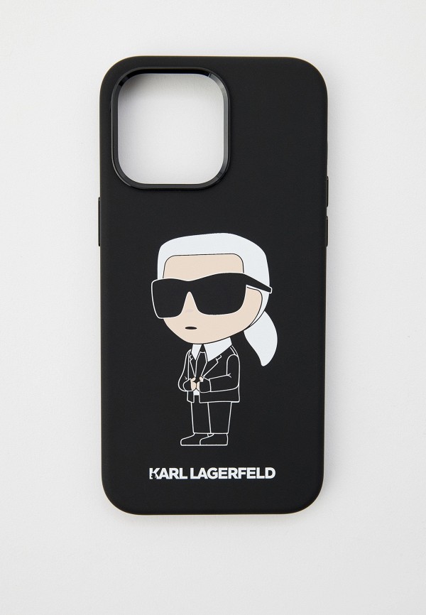 Karl Lagerfeld Чехол для iPhone - 15 Pro Max, силиконовый Liquid silicone - фото 1