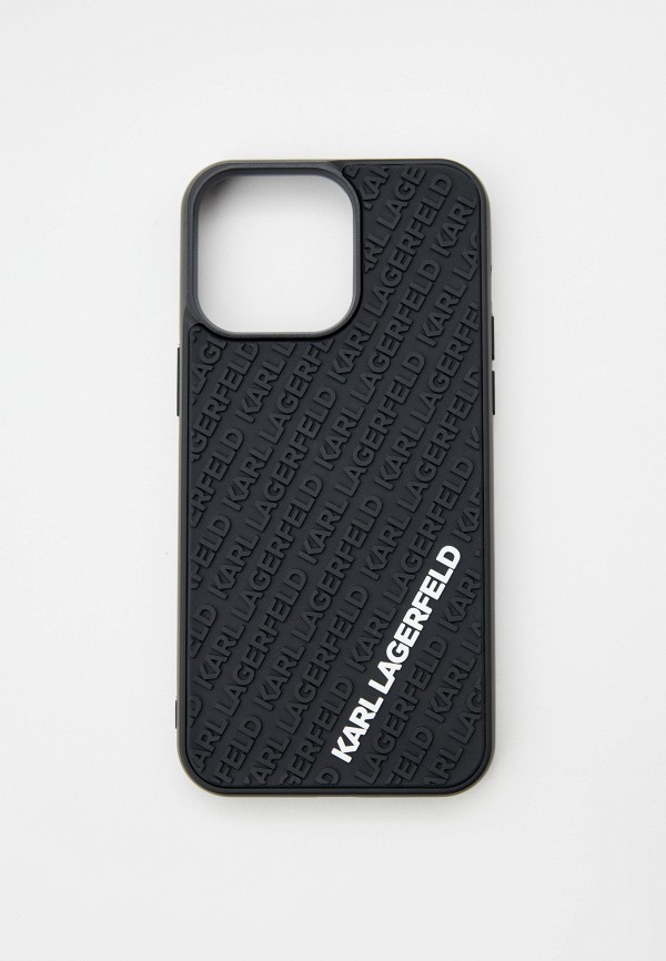 Karl Lagerfeld Чехол для iPhone - 15 Pro Max, с объемным принтом 3D Rubber - фото 1
