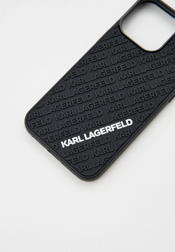 Karl Lagerfeld Чехол для iPhone - 15 Pro Max, с объемным принтом 3D Rubber - фото 2