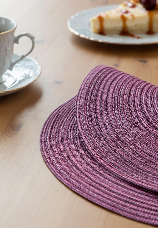 Mia Cara Комплект салфеток сервировочных - lilac D38 (4 шт.) - фото 2