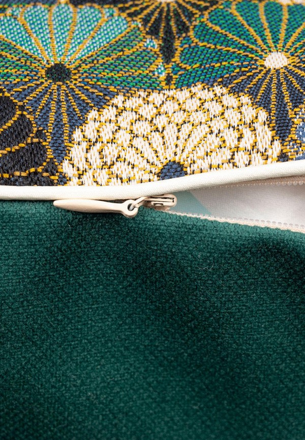 Bellehome Подушка декоративная - Самурай эмерауд 50х50 см - фото 5