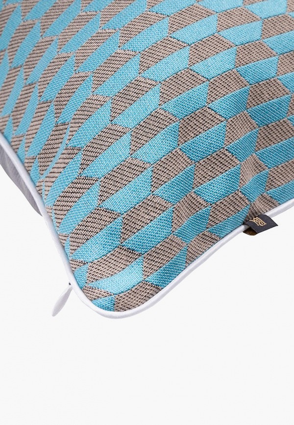 Bellehome Подушка декоративная - Отто бирюза 50х50 - фото 3