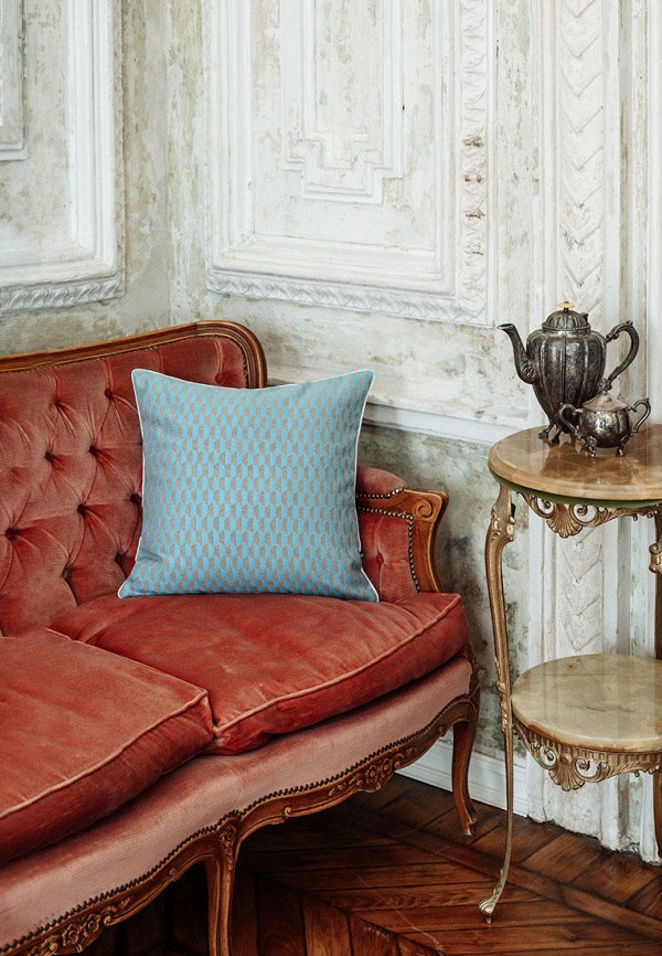 Bellehome Подушка декоративная - Отто бирюза 50х50 - фото 6