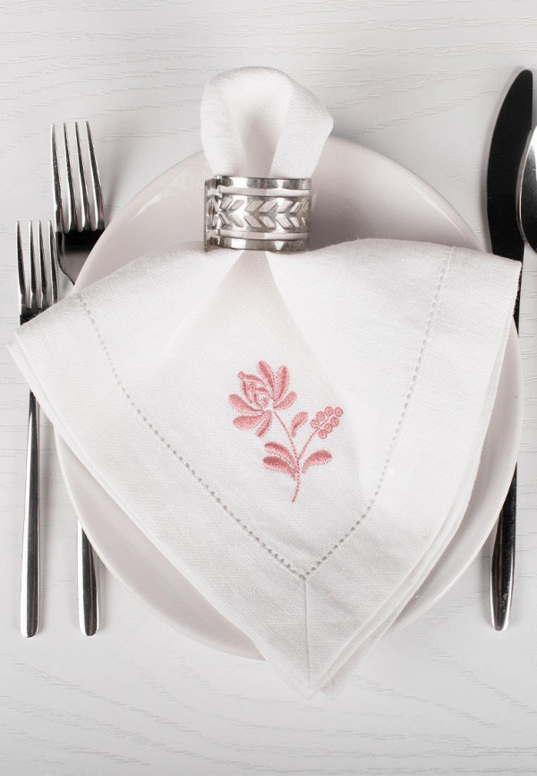 Bellehome Комплект салфеток сервировочных - Scandi birds, 4 шт. 45х45 см - фото 6