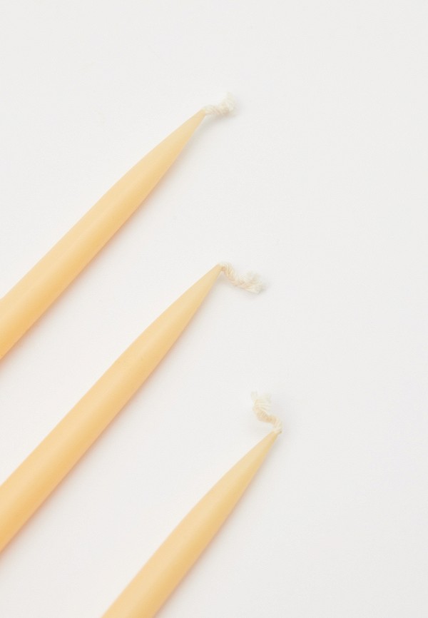 Enosens Набор свечей - 3 шт, Беспечный сет, без аромата - фото 2