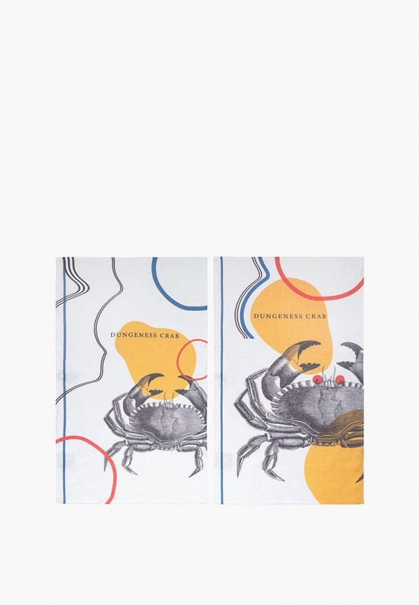 Bellehome Комплект кухонных полотенец - Modern Crab 40х70 см 2 шт - фото 1
