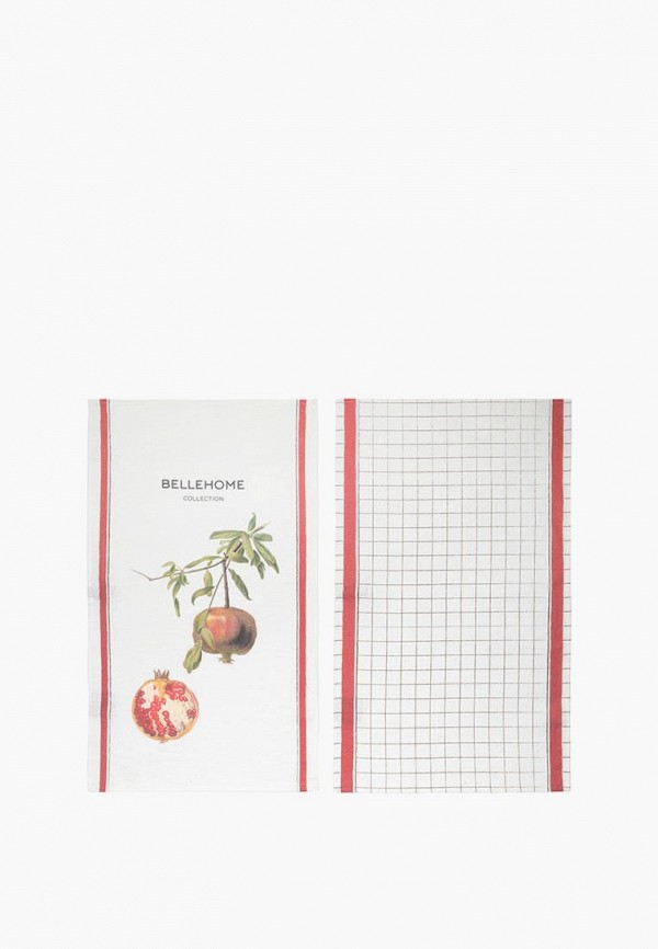 Bellehome Комплект кухонных полотенец - Гранат 40х70 см 2 шт - фото 1