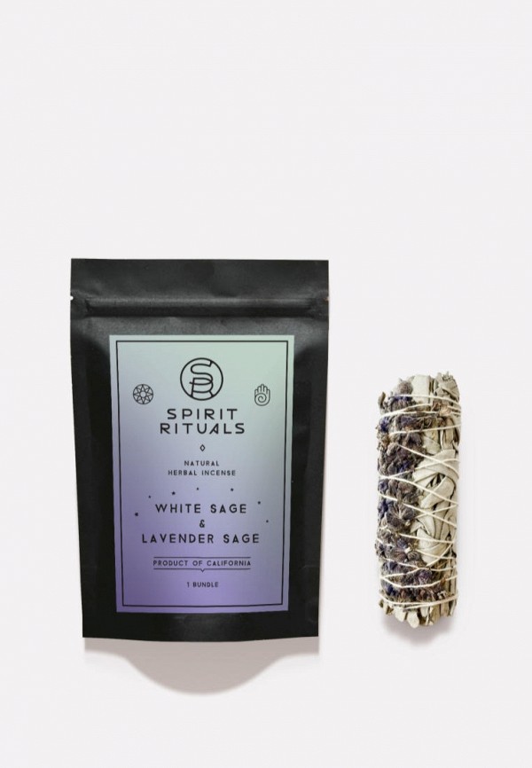 Spirit Rituals Набор ароматический - благовоние Белый Шалфей & Лаванда - фото 1