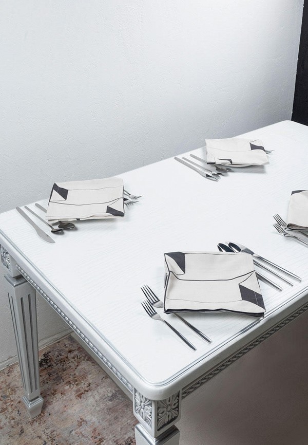 Bellehome Комплект салфеток сервировочных - Турман 4 шт. хлопок/принт - фото 6