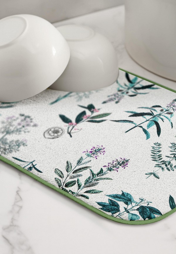 Унисон Коврик для сушки посуды - 31х47 Botanica - фото 3