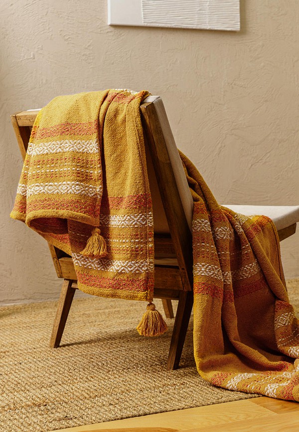 Moroshka Плед - плетеный с хлопком Desert 130x170 см - фото 2