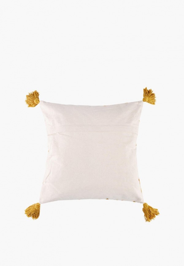Moroshka Подушка декоративная - с плетением и кисточками Desert 40x40 см - фото 3