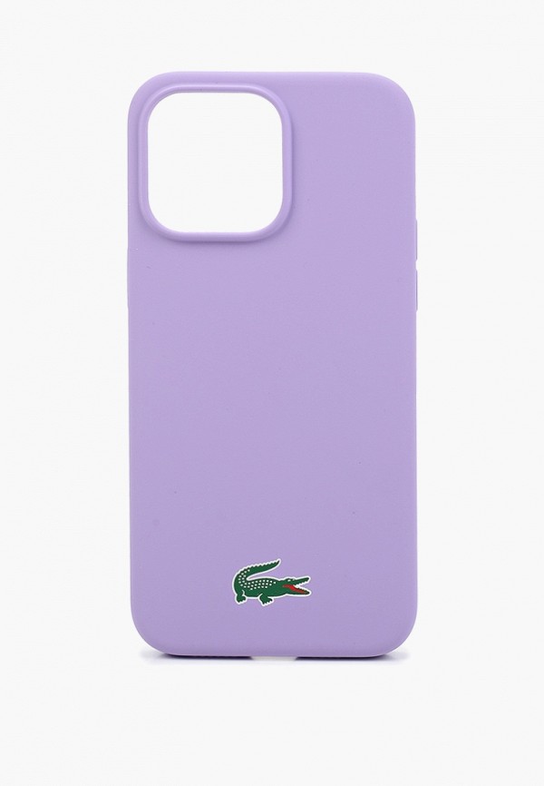 Lacoste Чехол для iPhone - 15 Pro Max, с MagSafe с бархатистым покрытием soft-touch - фото 1
