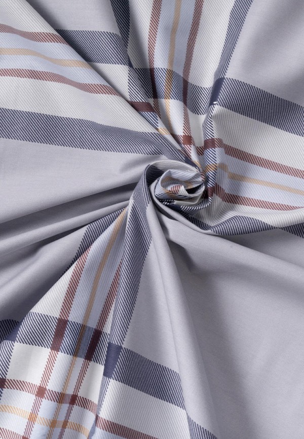 Bellehome Постельное белье Евро - Тартан, сатин-премиум 200 ТС - фото 4