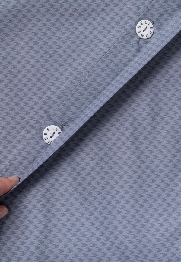 Bellehome Постельное белье Евро - Тартан, сатин-премиум 200 ТС - фото 6