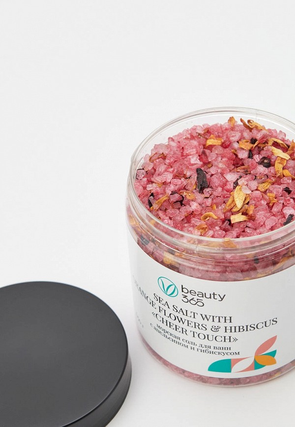 Beauty 365 Соль для ванны - морская, с апельсином и гибискусом - фото 2