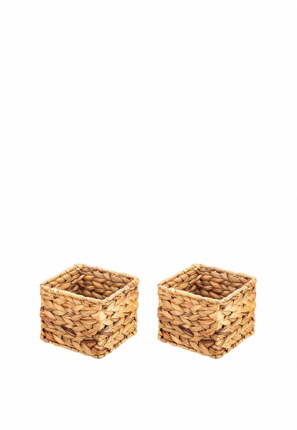 Elcasa Комплект корзин - 2 предмета 15х15х12 см и 35х20х14 см - фото 5