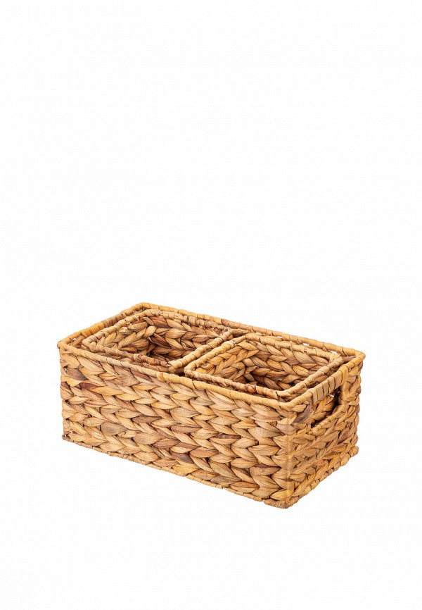 Elcasa Комплект корзин - 2 предмета 15х15х12 см и 35х20х14 см - фото 3