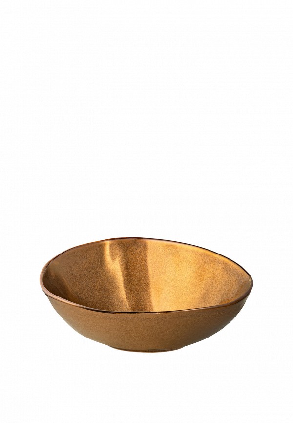 Elan Gallery Салатник - 850 мл 20,5х18х6 см Бронза - фото 4