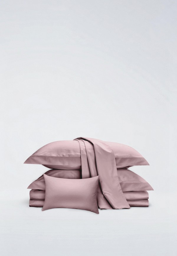 Bellehome Постельное белье Евро - Стефания Marshmallow, сатин-премиум  300 ТС - фото 3