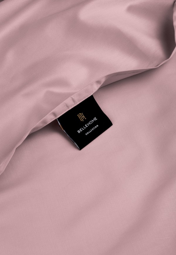 Bellehome Постельное белье Евро - Стефания Marshmallow, сатин-премиум  300 ТС - фото 6