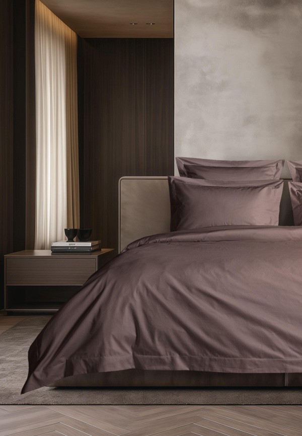 Bellehome Постельное белье Семейное - Стефания Mokko, сатин-премиум 300 TC - фото 2