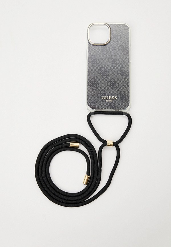 Guess Чехол для iPhone и ремешок - 15, кросс-боди с ремешком - фото 2